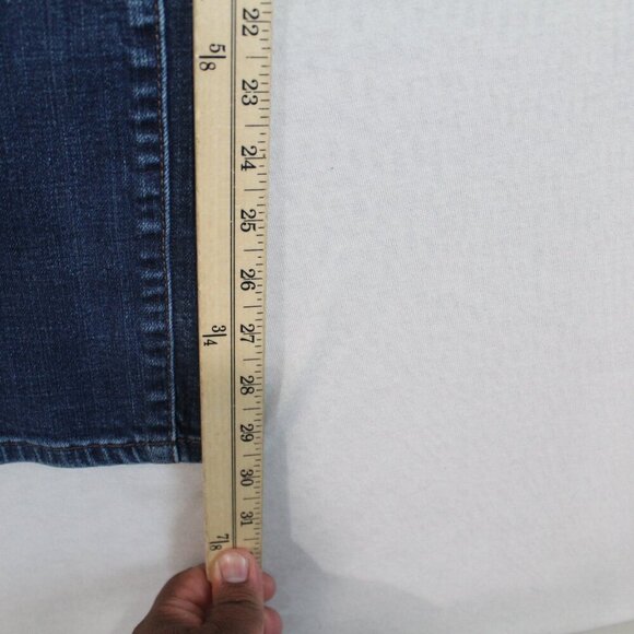 Levis 505 Women Jeans Straight Leg Denim Size 8M - Picture 5 of 10